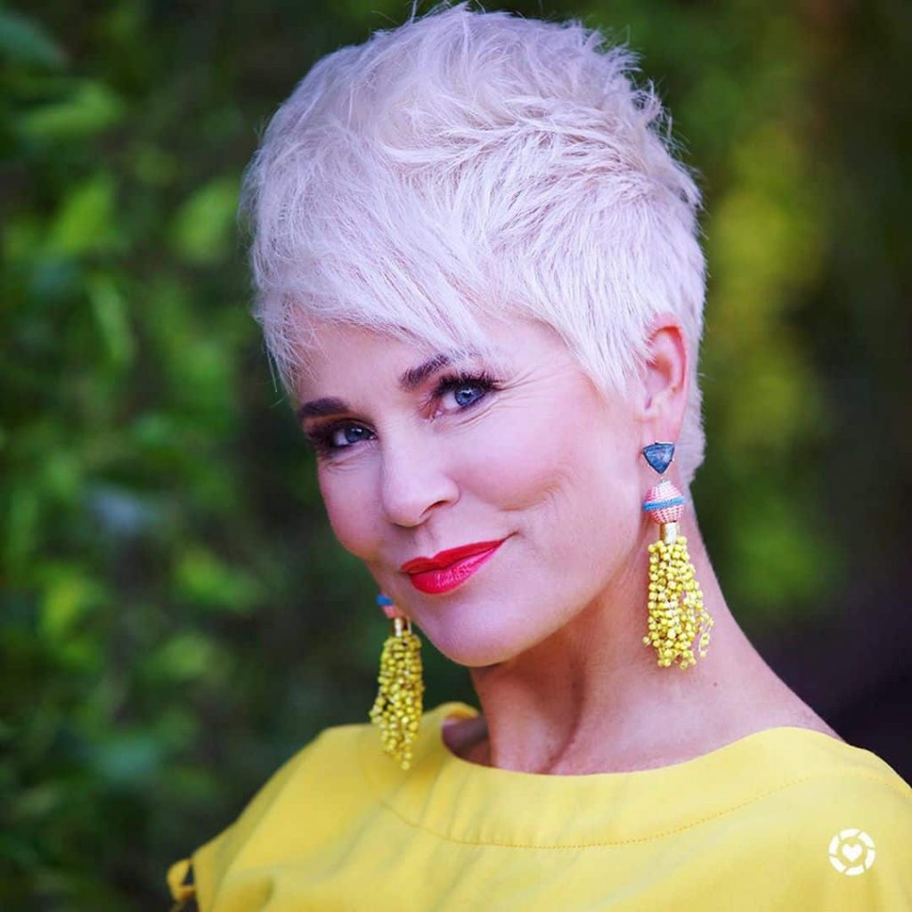 cute pixie cut for women over 50