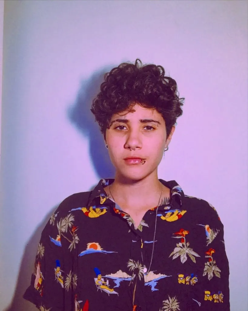curly messy edgy pixie cut