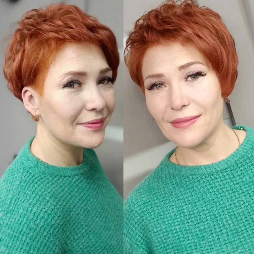 layered pixie cut for thin hair