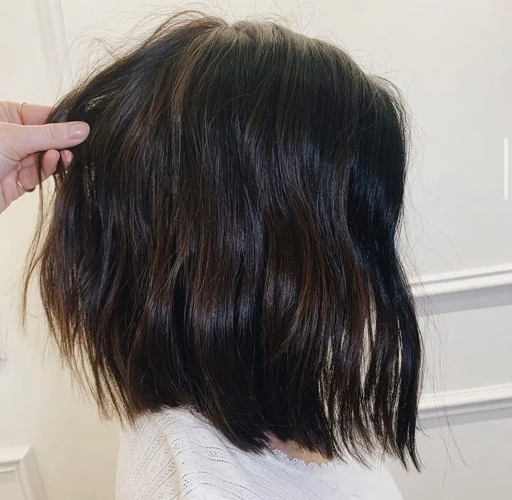 low-maintenance long bob haircut