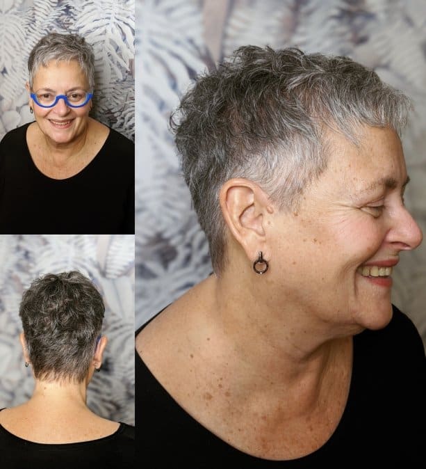 very short pixie cut for women over 60