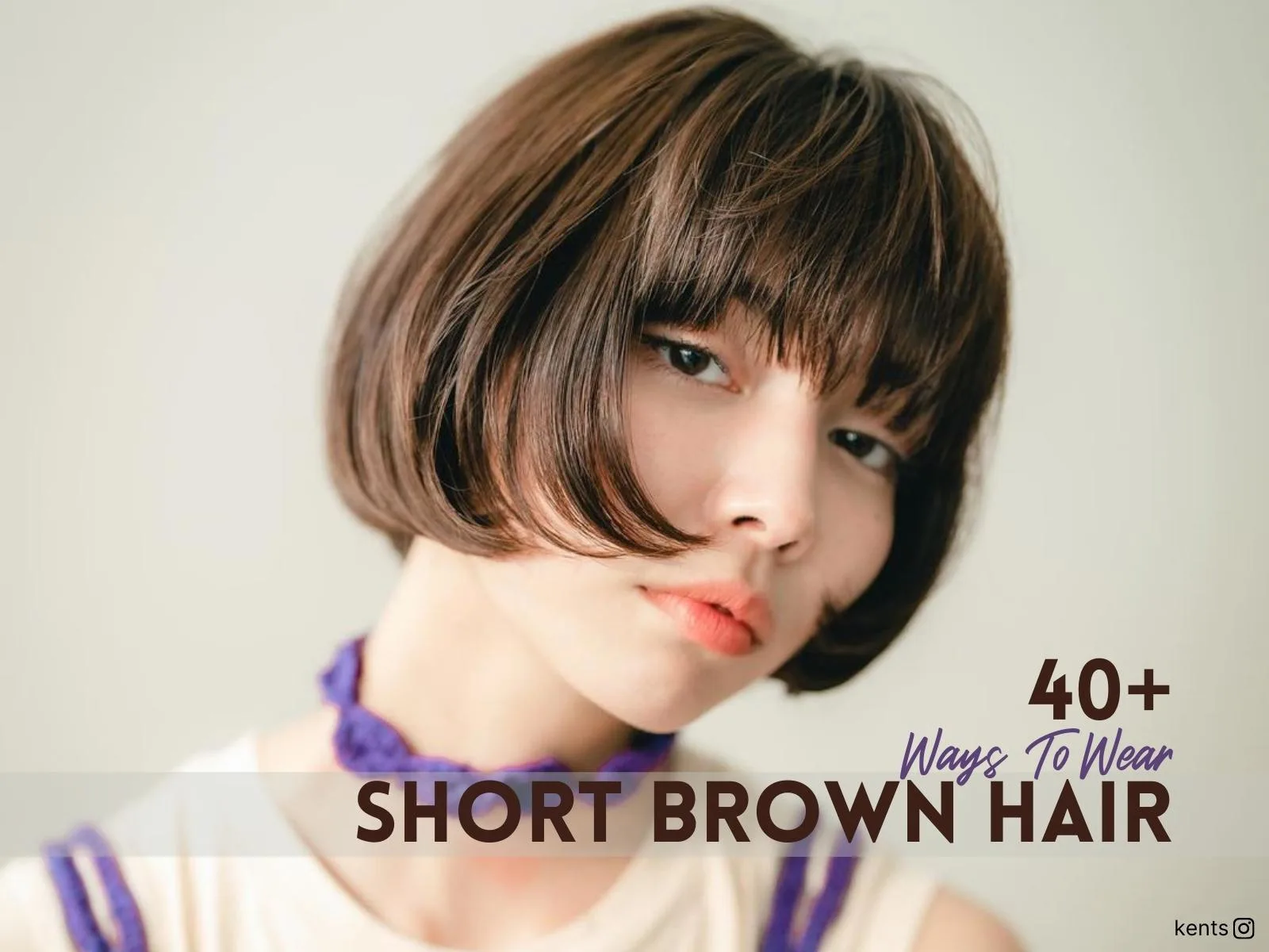 short brown hair