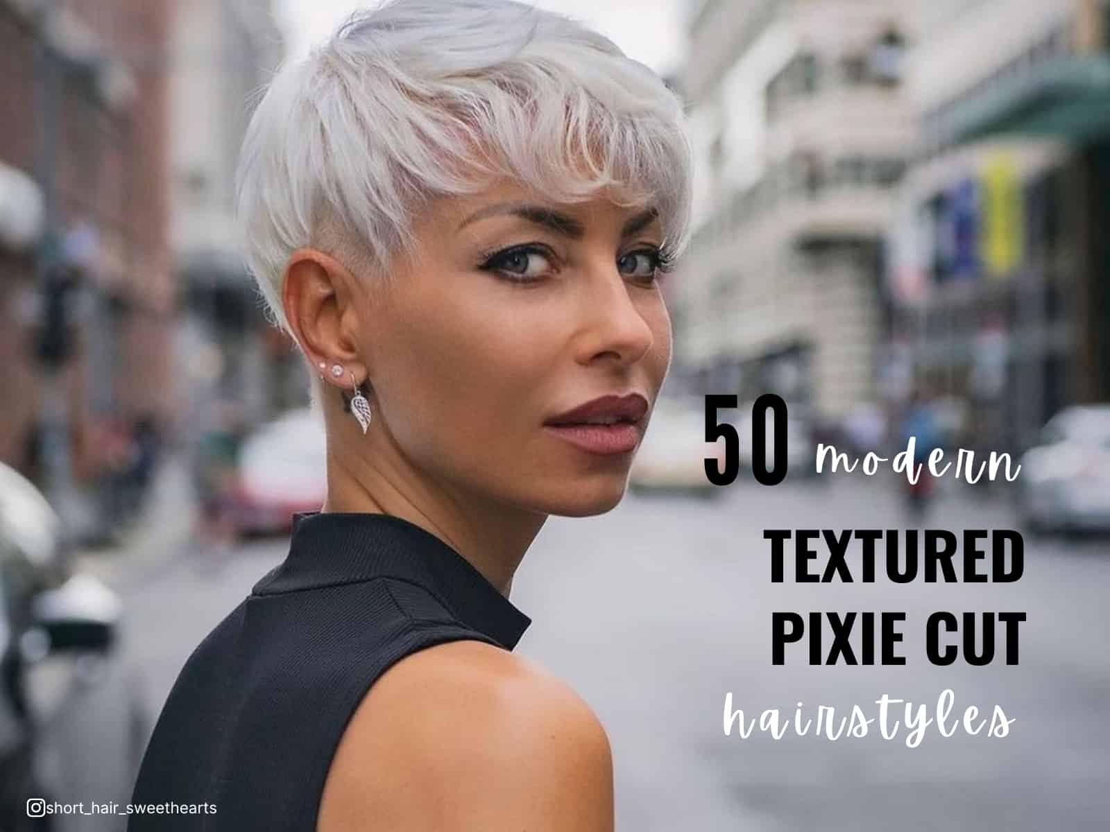 50 Penteados modernos com textura e corte pixie