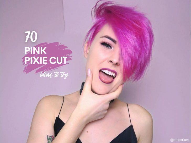 70 Pink Pixie Cut Ideas To Try In 2023