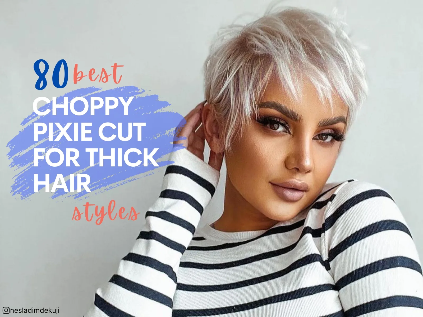 80 Best Choppy Pixie Cut For Thick Hair Styles