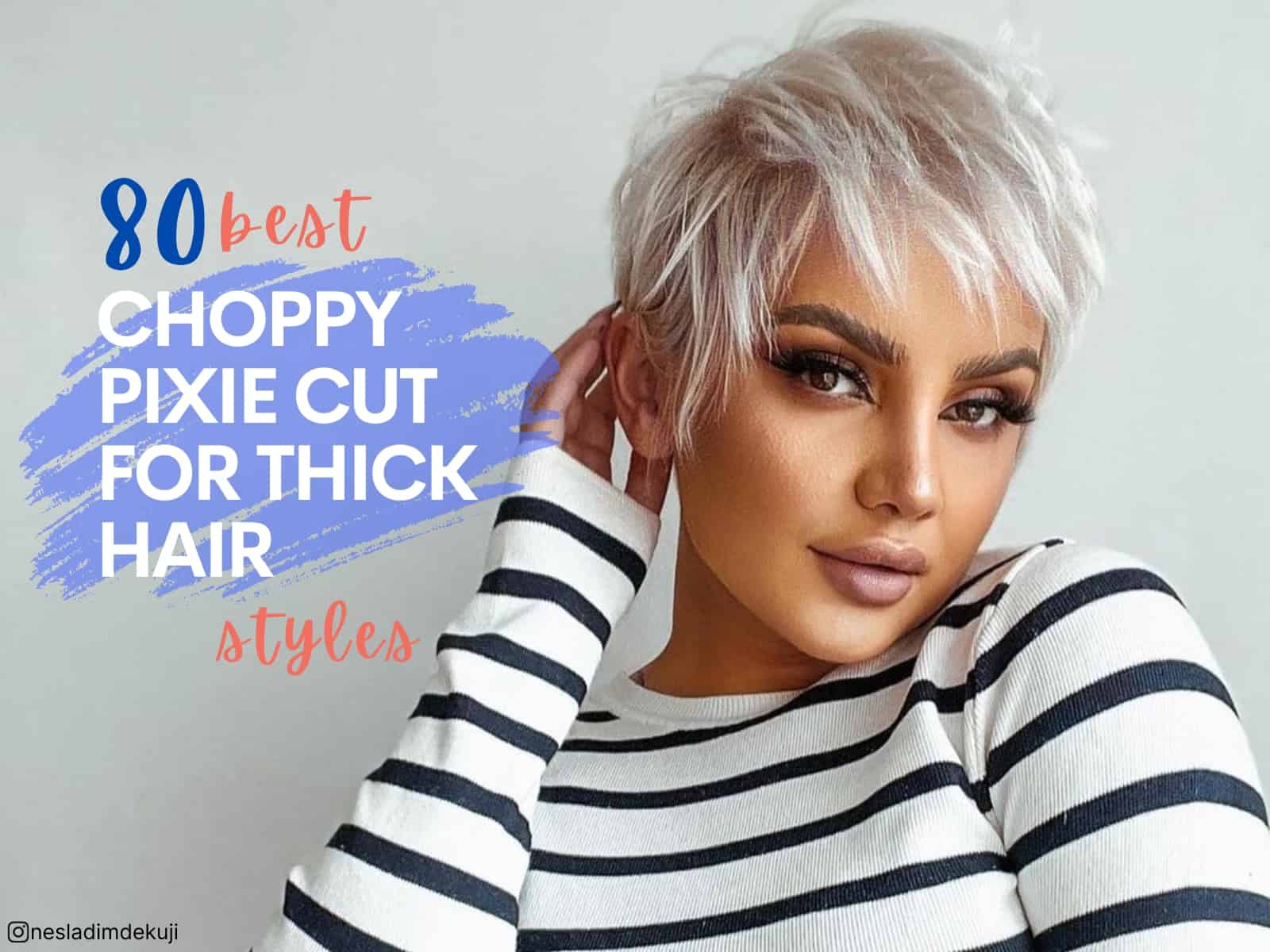 80 Beste Choppy Pixie Cut Voor Dik Haar Stijlen