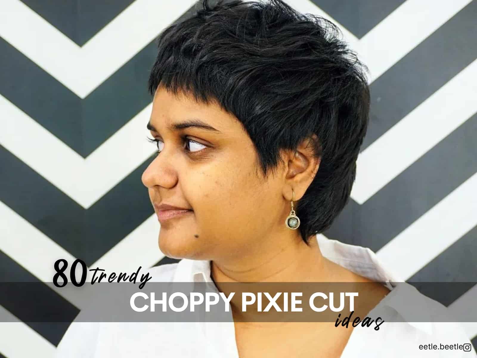 choppy pixie cut