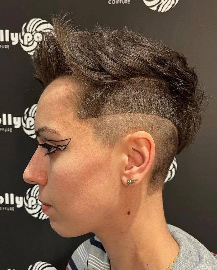 stylish low maintenance pixie cut for thin hair