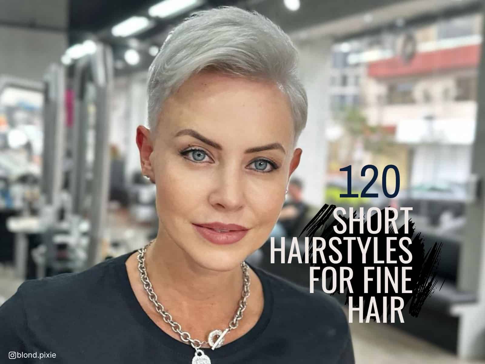 120 coiffures courtes pour cheveux fins tendance 2023.