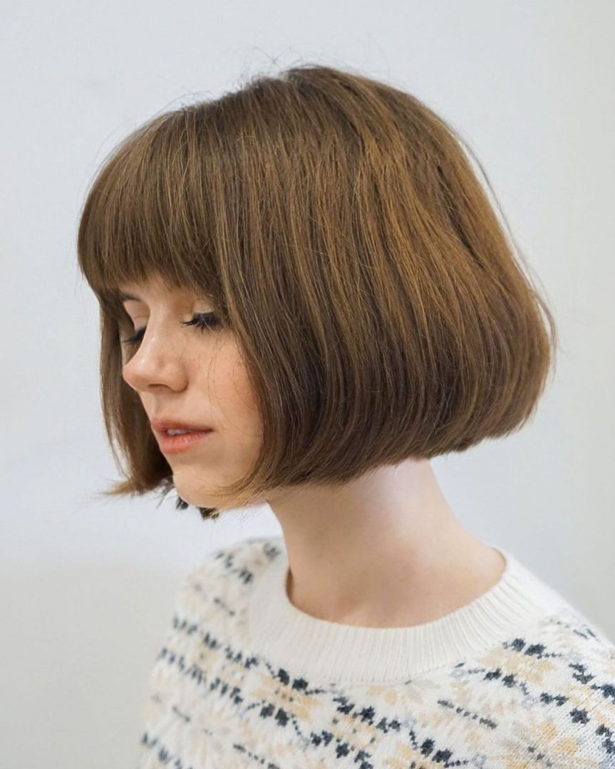 60 Short Bob With Bangs Pics To Show Your Stylist