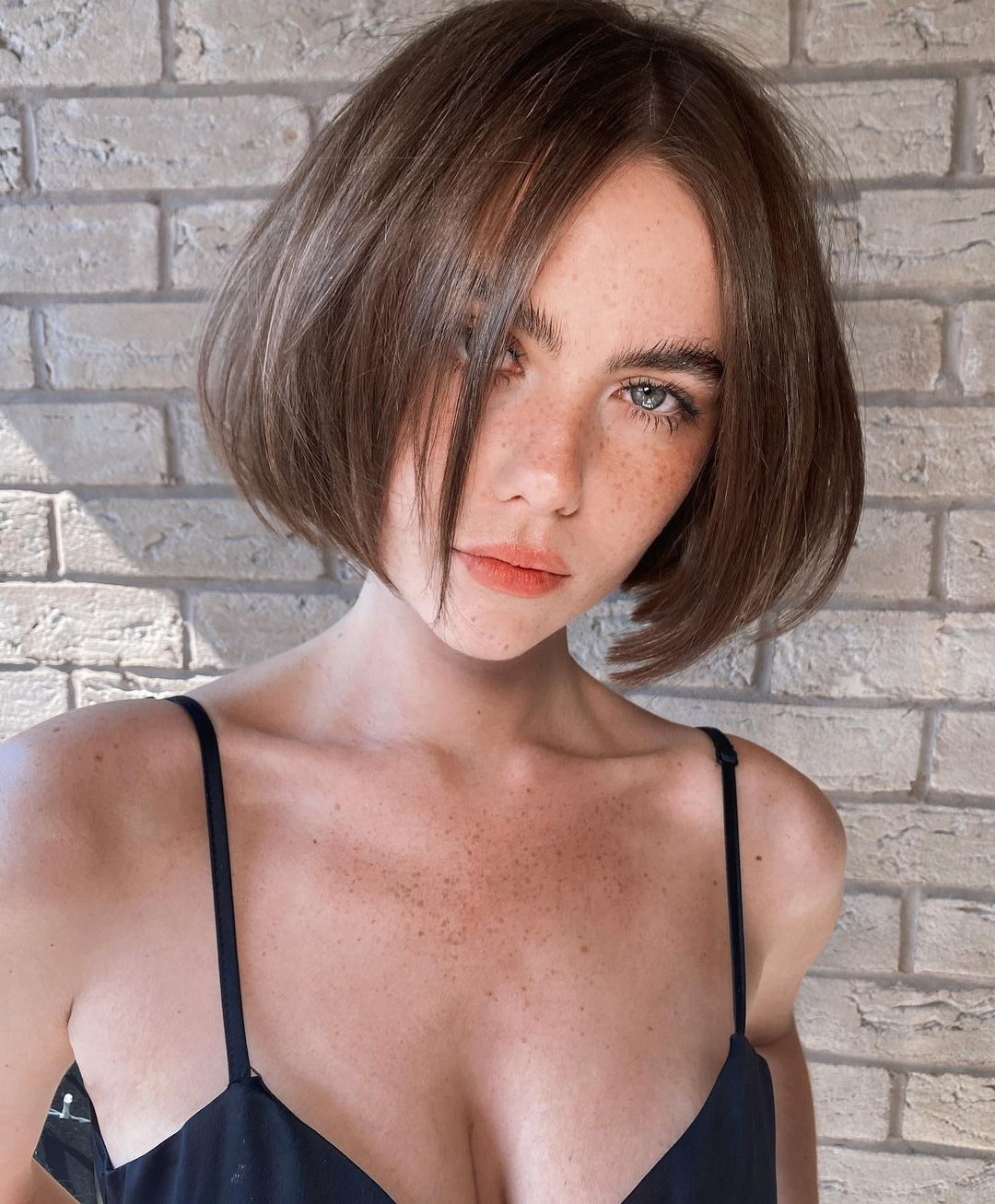 short bob layered haircut