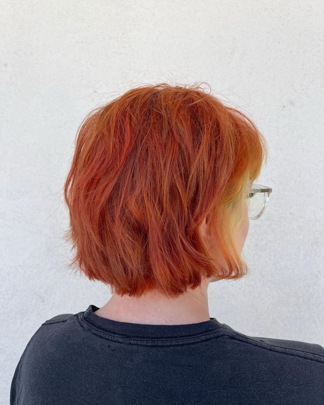 short textured bob