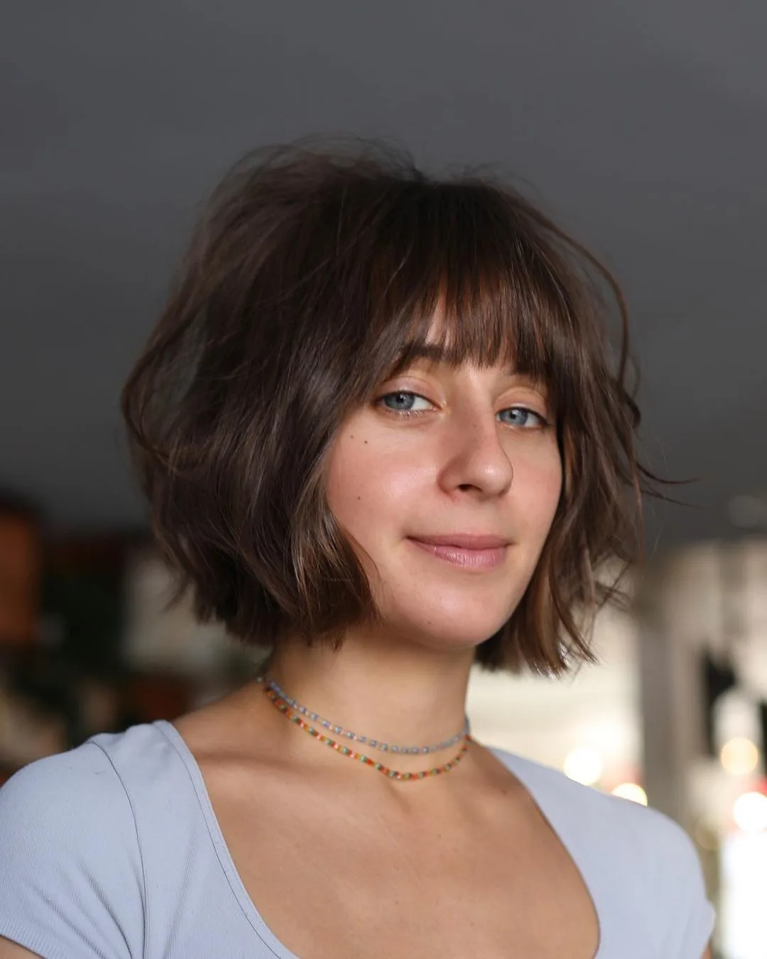 40 Up-To-Date Inverted Bob With Bangs Hairstyles