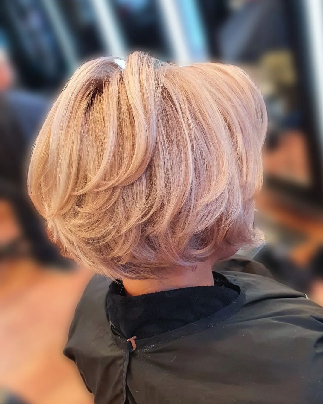 short stacked bob haircut