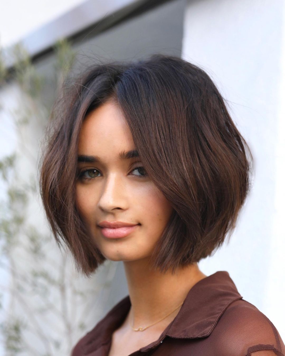 thick hair short haircut