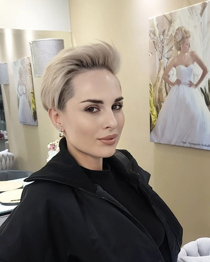 70 Sliming Short Hairstyles For Round Faces