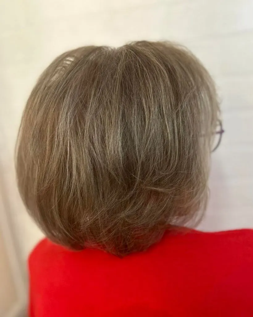rounded lixie cut for fine hair