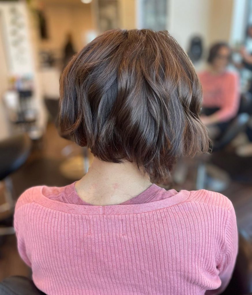 short hairstyle for wavy fine hair