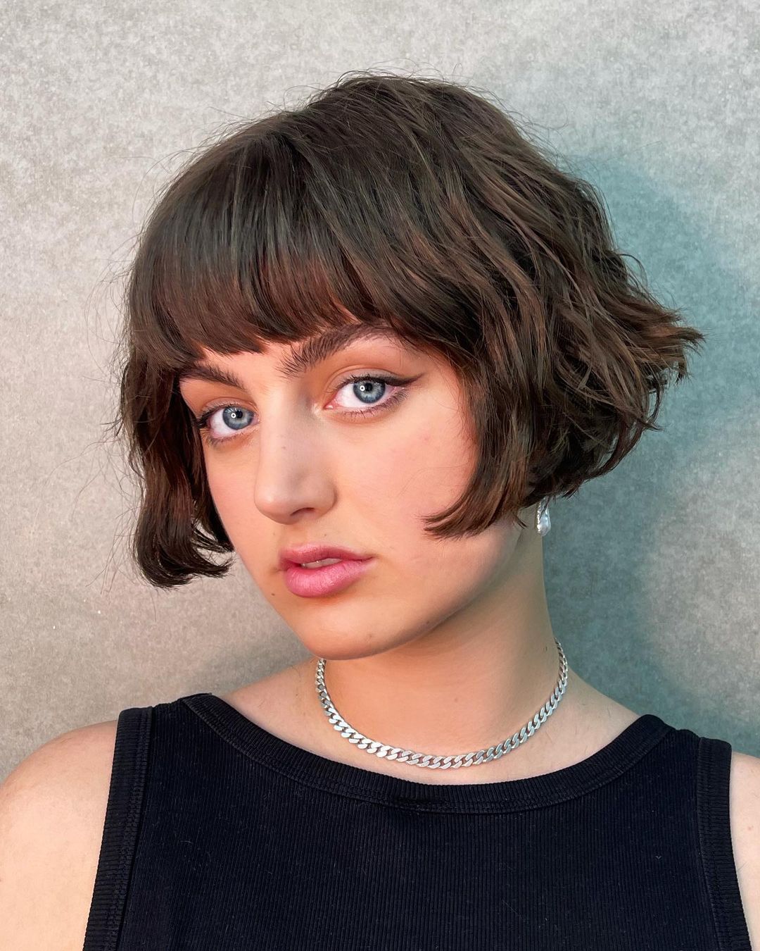 low-maintenance french bob