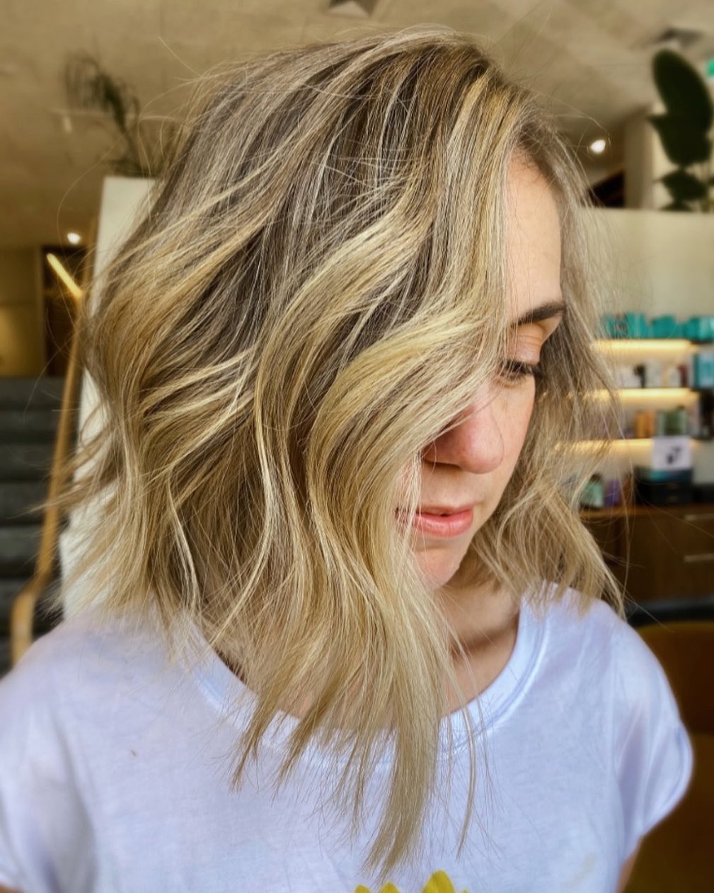 long bob asymétrique