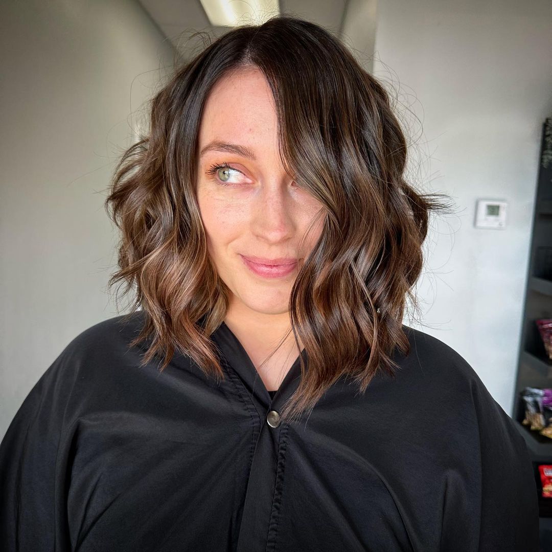 wavy asymmetrical lob