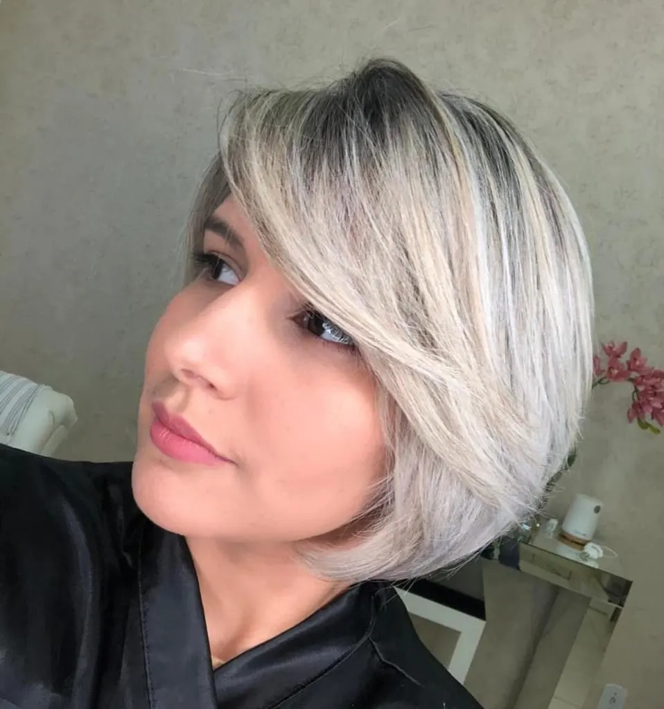 inverted asymmetrical bob