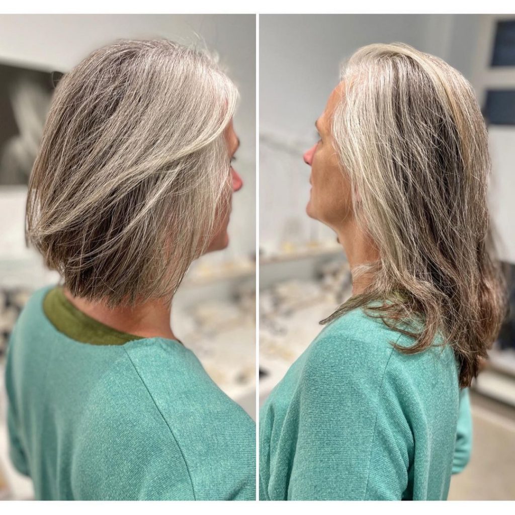 messy bob for women over 70 with fine hair