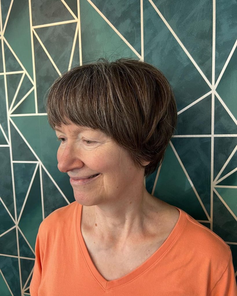 mullet pixie cut for women over 60