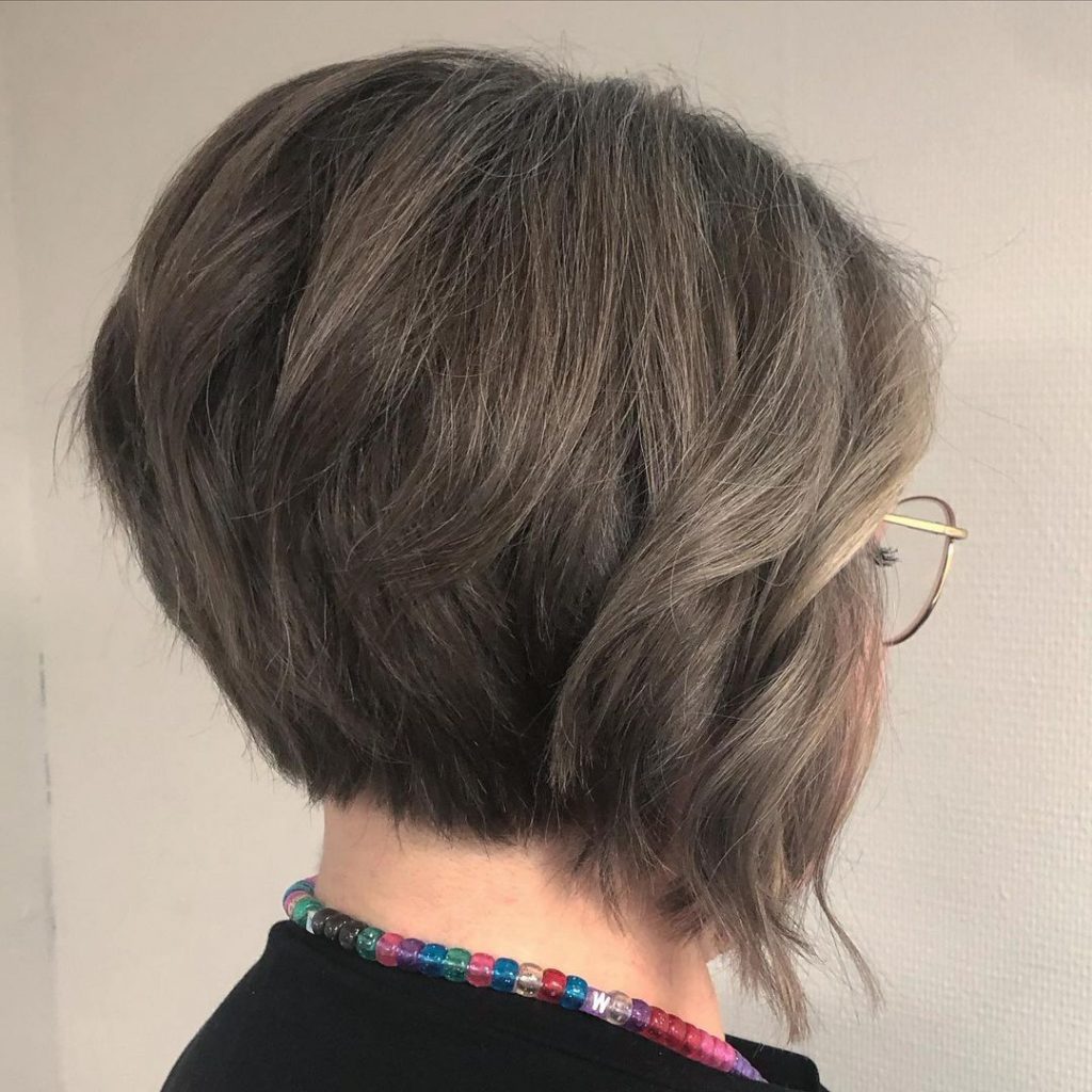 short haircut for women over 60 with fine thick hair