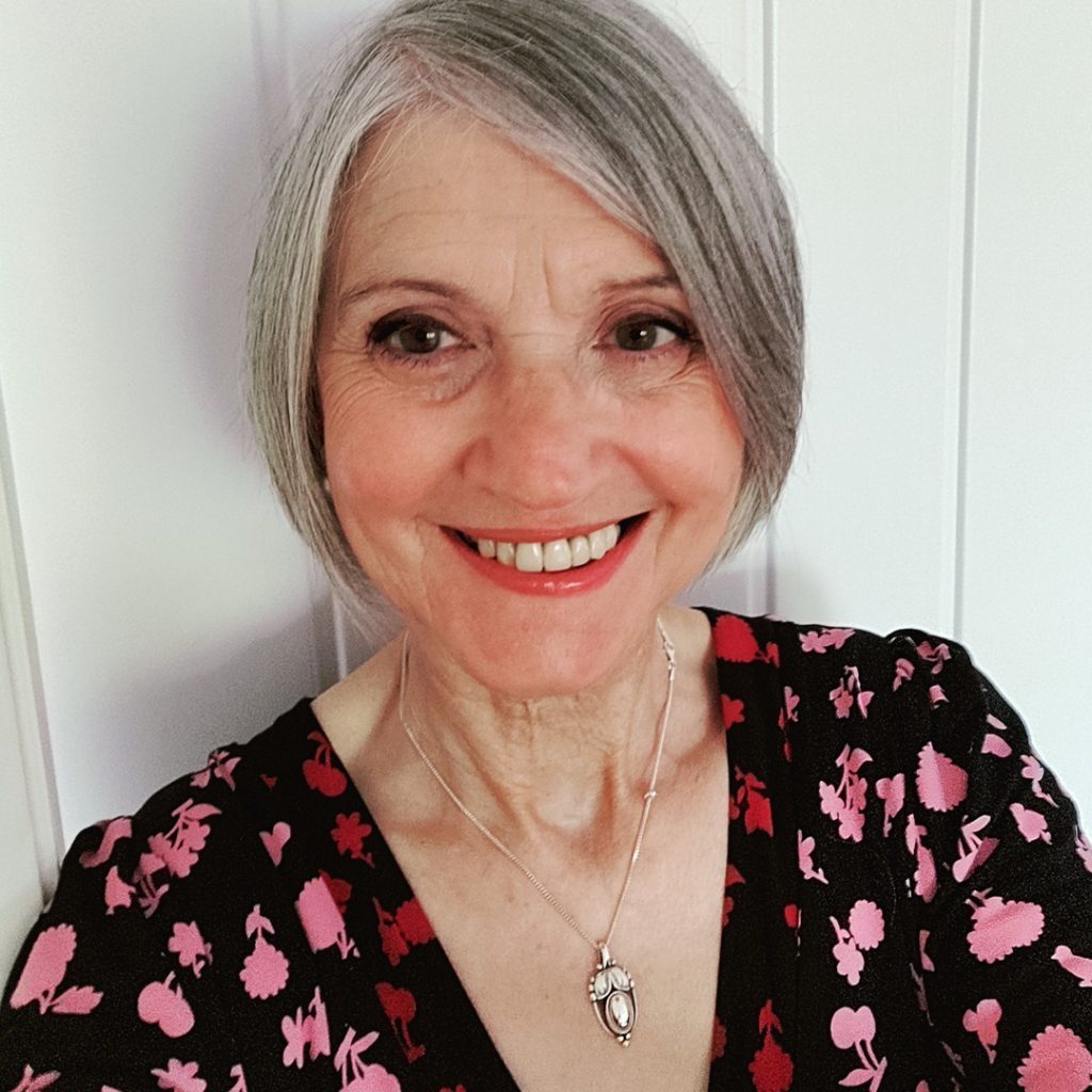 side parted pixie bob for women over 60