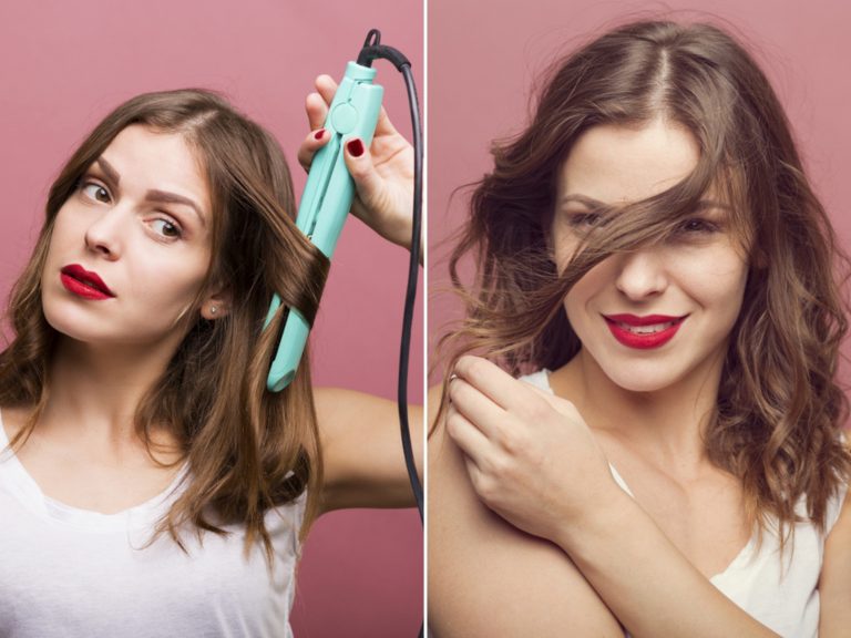 curling fine hair