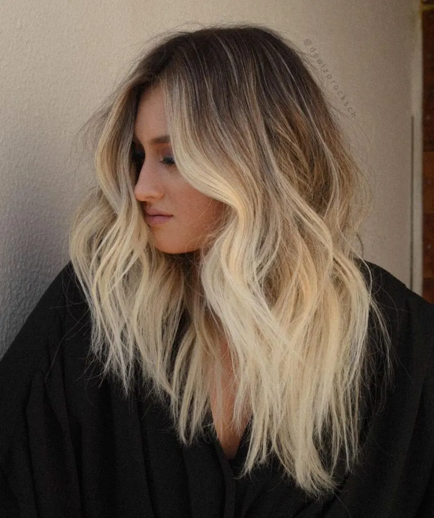 blonde ombre highlights and babylights