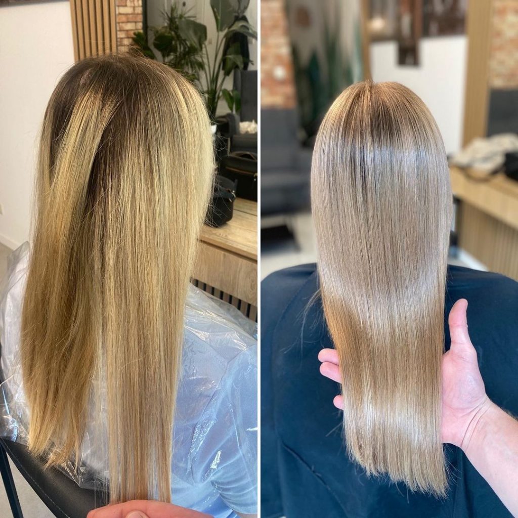hair before and after care treatment