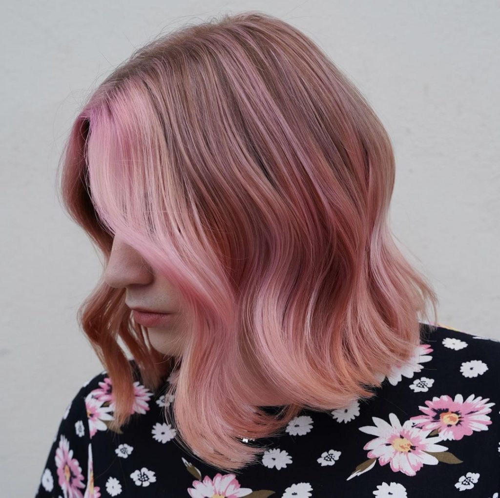 pink baby highlights