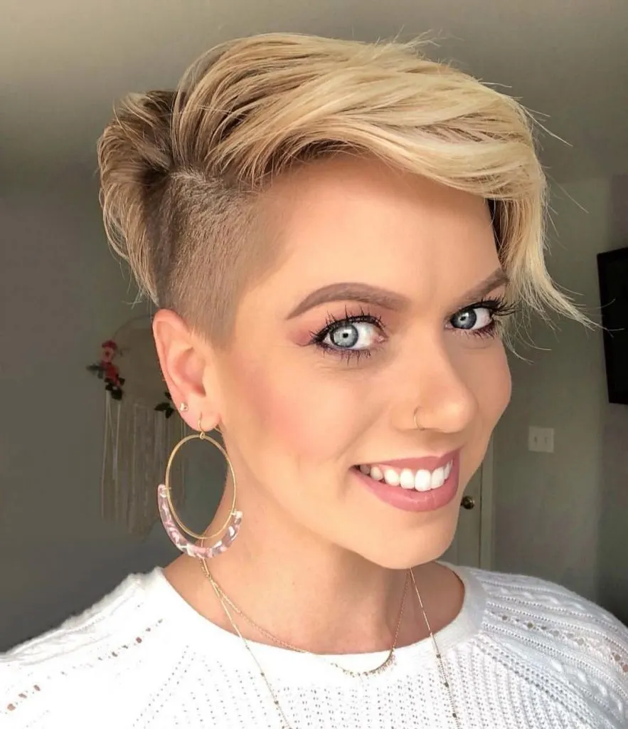 pixie cut with bangs