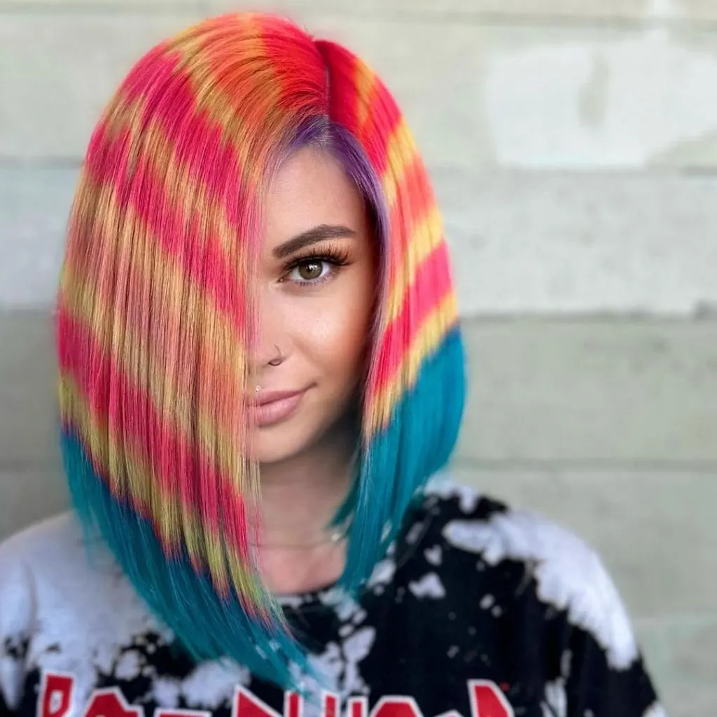 prism colored hair