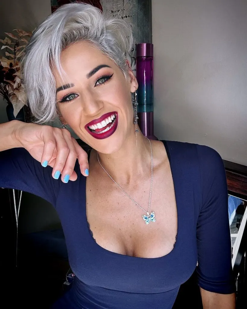 stylish pixie cut