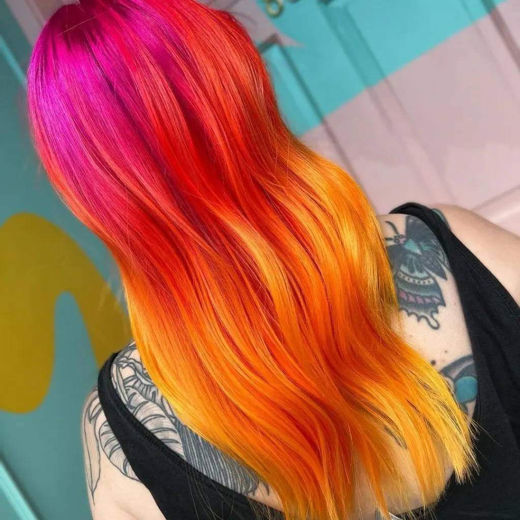 vivid balayage