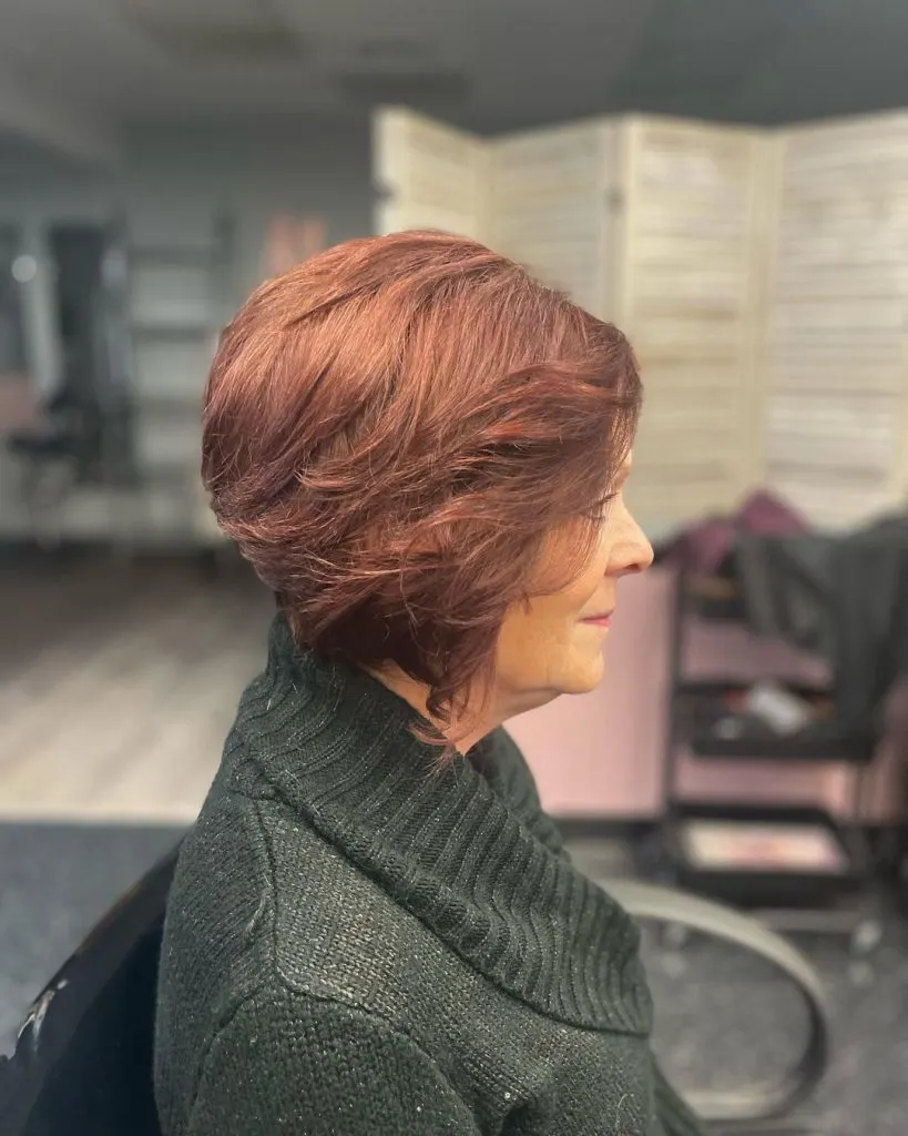 wavy bixie cut