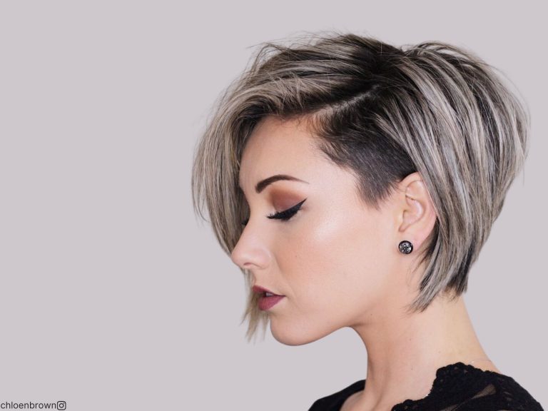 bob superposé avec sous-coupe