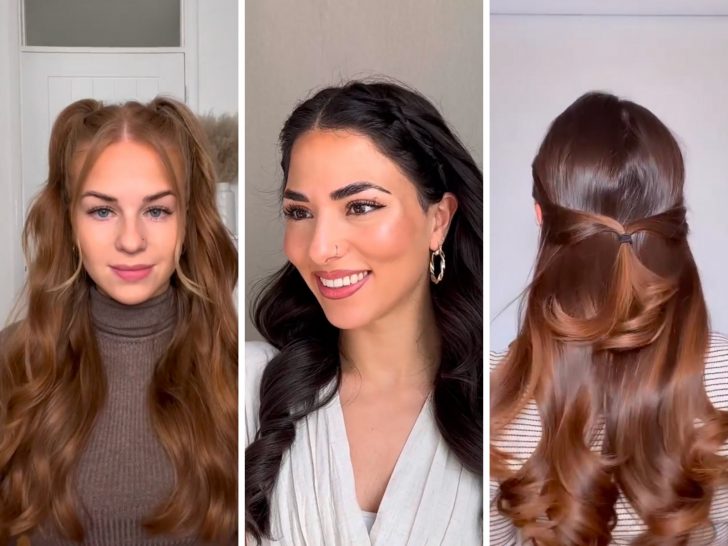 3 Easy Summer Hairstyles You Can Do In Under 2 Minutes