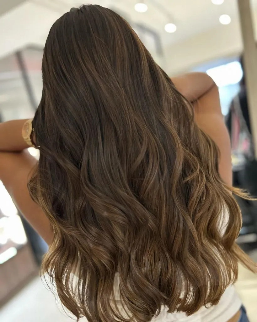 pelo castaño beige oscuro