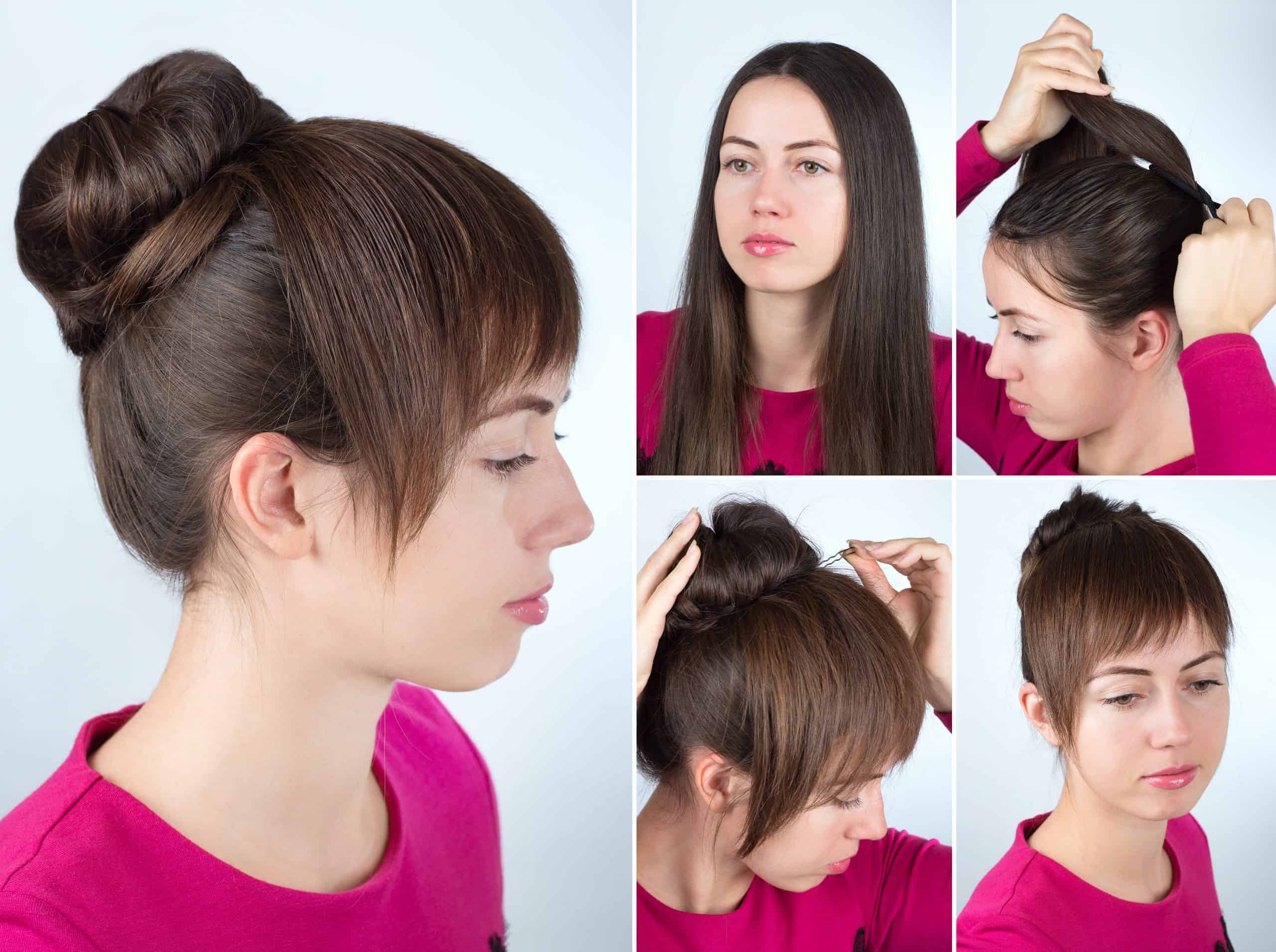 Donut Bun With Bangs