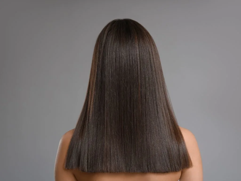 one-length hair