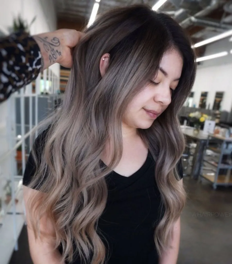 soft brown ombre