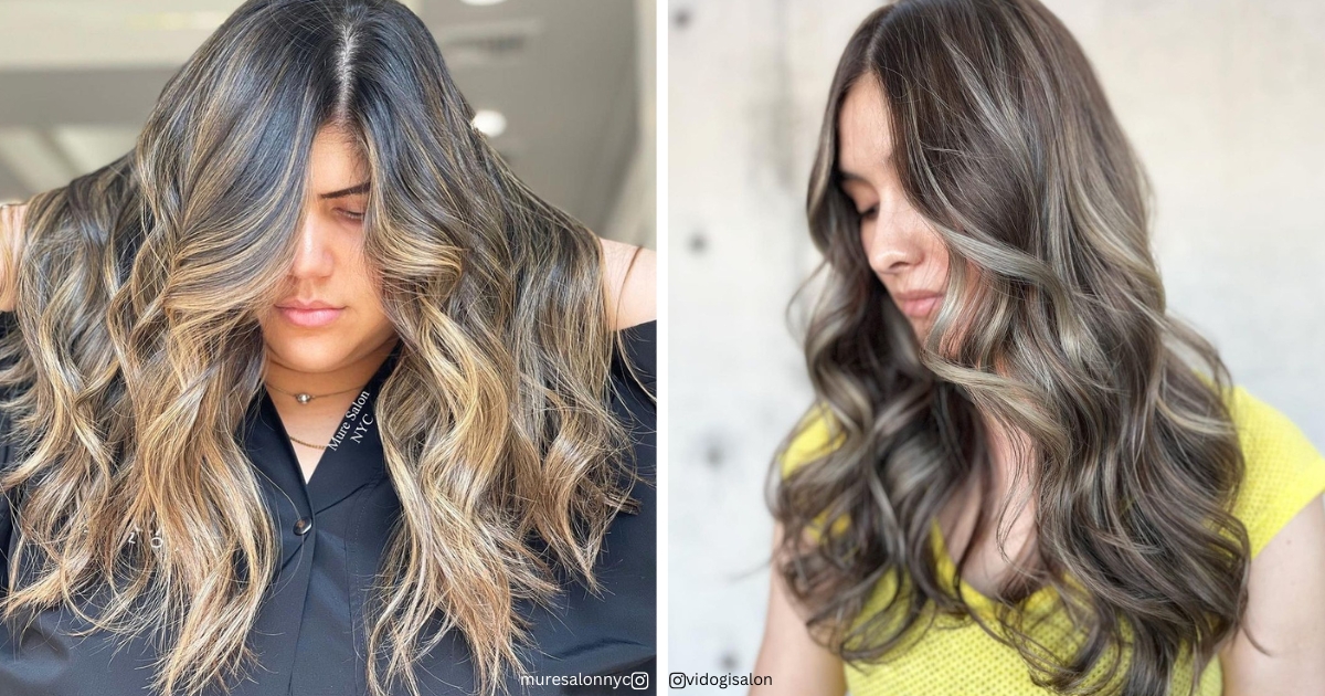 50 coiffures avec des mèches blondes sur des cheveux foncés