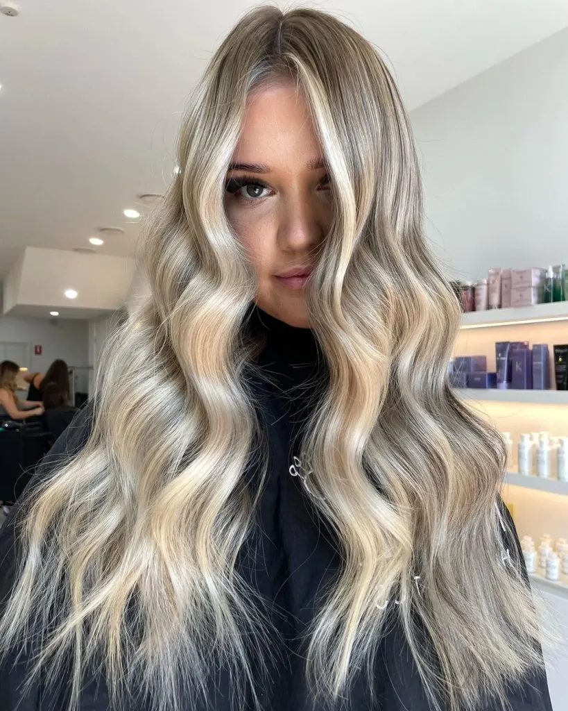 pearl blonde hair