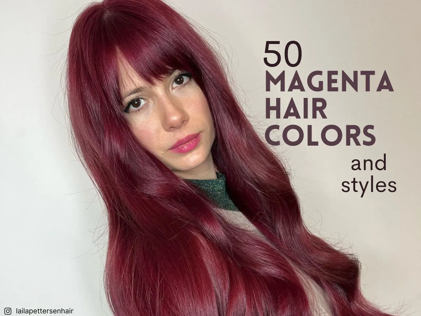 magenta hair colors