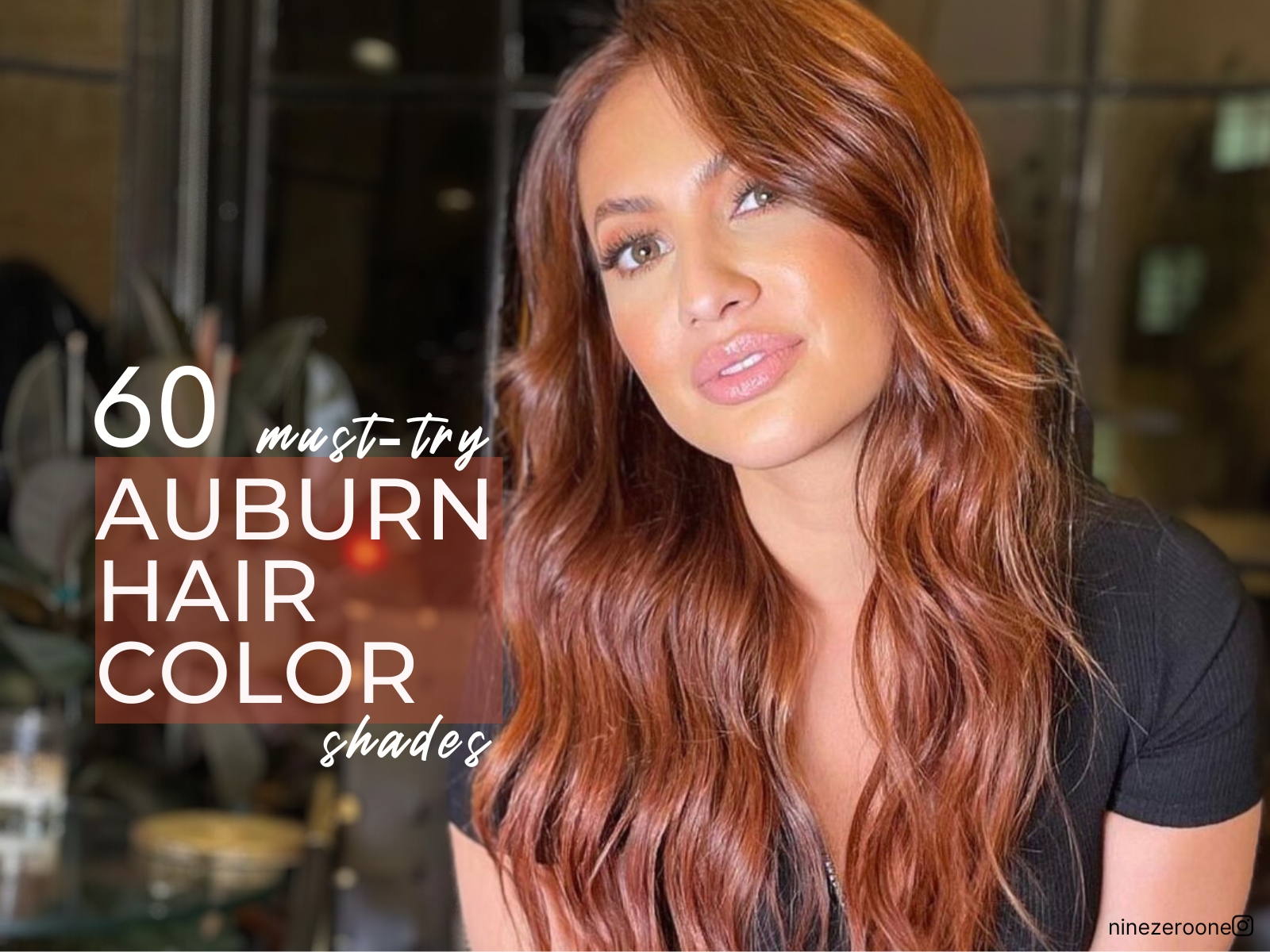 auburn hair