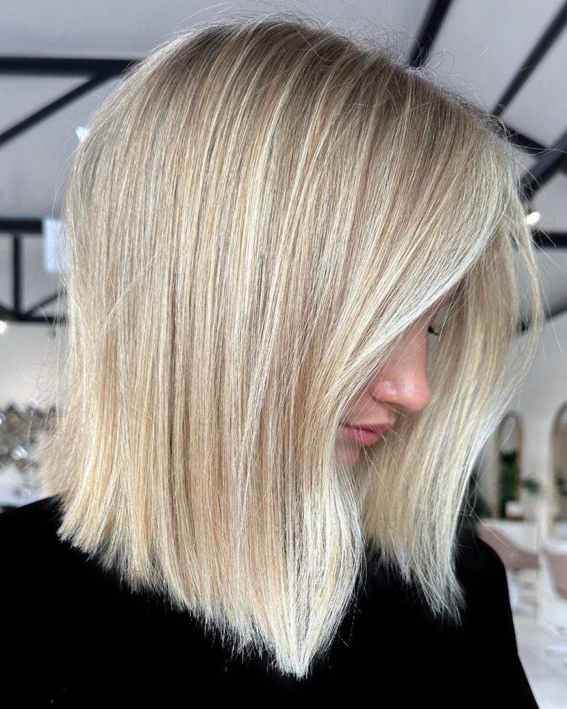 Full Foil Highlights Blonde Hair